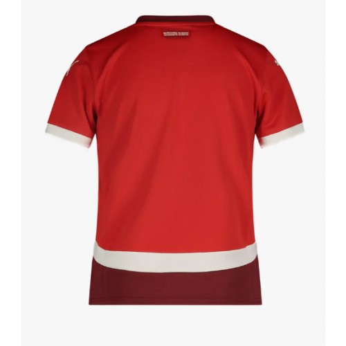 Echipament fotbal Elveţia Tricou Acasa European 2024 maneca scurta Echipament fotbal Elveţia Tricou Acasa European 2024 maneca scurta